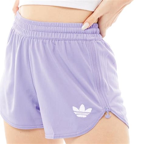 adidas damen shorts schwarz lila|Lila .